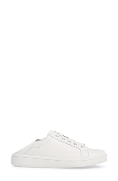 Shop Calvin Klein Danica Convertible Sneaker In White/ White Leather