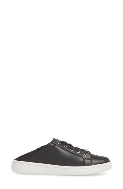 Shop Calvin Klein Danica Convertible Sneaker In Black/ Black Leather