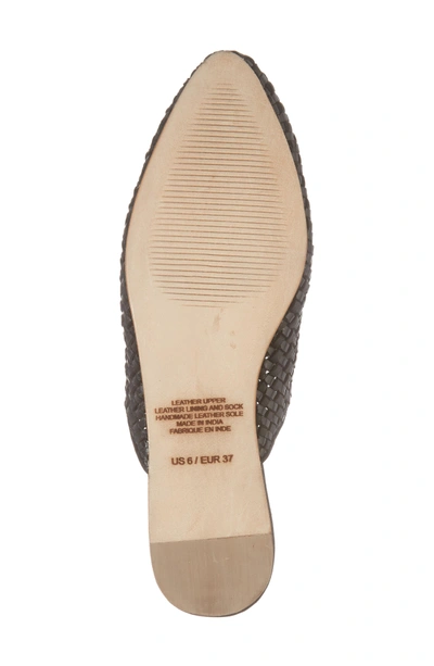 Shop Jeffrey Campbell Dashi Woven Mule In Black Patent