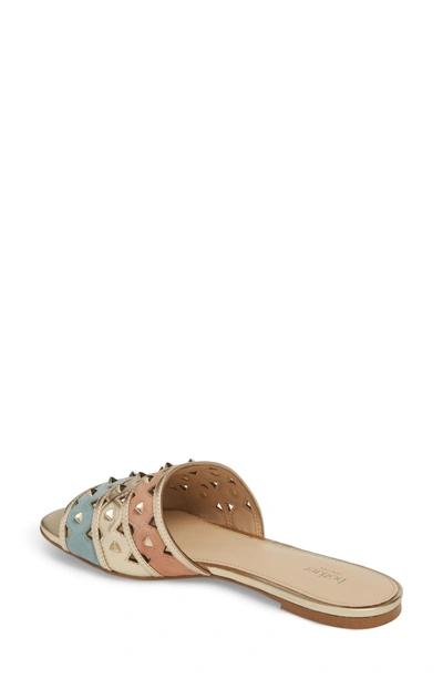 Shop Botkier Maeva Slide Sandal In Pastel Multi Leather