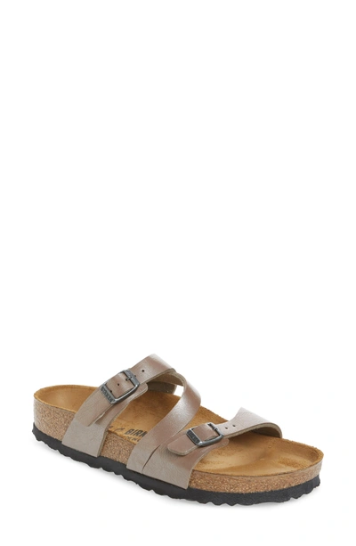 Shop Birkenstock Salina Slide Sandal In Graceful Hazel Leather