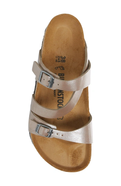 Shop Birkenstock Salina Slide Sandal In Graceful Hazel Leather