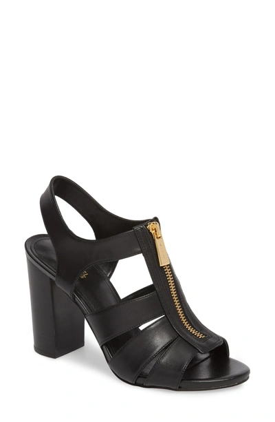 Shop Michael Michael Kors Damita Sandal In Black