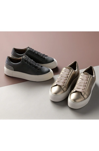 Shop Agl Attilio Giusti Leombruni Pearl Sneaker In Pale Leather