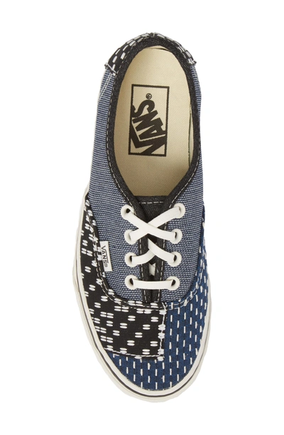 Shop Vans 'authentic' Sneaker In Patchwork Denim