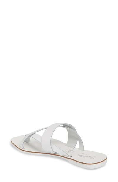 Shop Seychelles Destiny Thong Sandal In White Leather