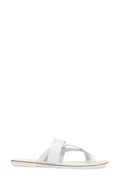 Shop Seychelles Destiny Thong Sandal In White Leather
