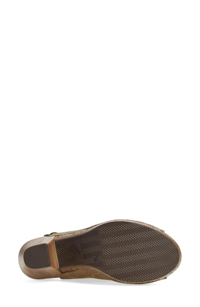 Shop Dansko 'reggie' Slingback Sandal In Taupe Lace Nubuck