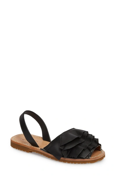 Shop Seychelles Peace Of Mind Sandal In Black Leather