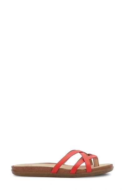 Shop G.h. Bass & Co. Sharon Sandal In Roma Red Leather