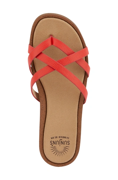 Shop G.h. Bass & Co. Sharon Sandal In Roma Red Leather