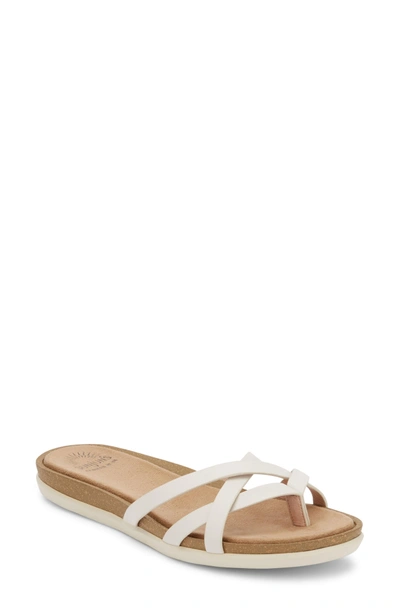 Shop G.h. Bass & Co. Sharon Sandal In White Leather