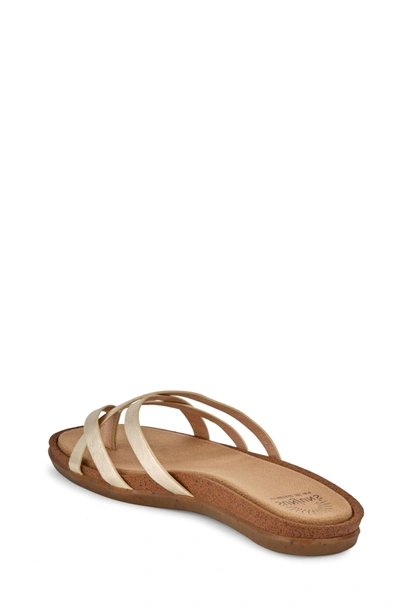 Shop G.h. Bass & Co. Sharon Sandal In Gold Leather