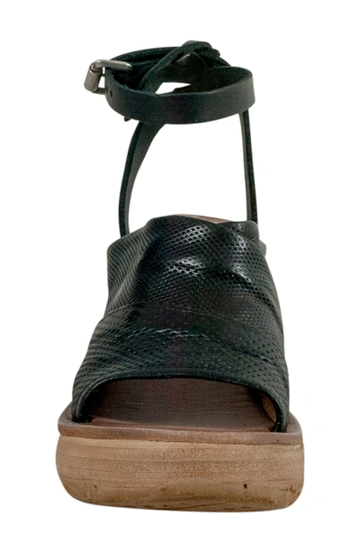 Shop As98 Niall Platform Wedge Sandal In Black