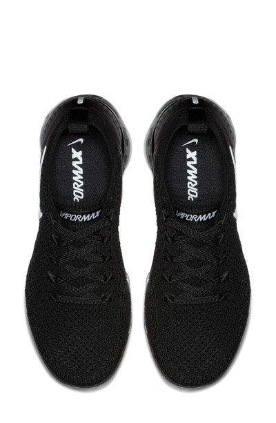 Shop Nike Air Vapormax Flyknit 2 Running Shoe In Black/ White/ Grey/ Silver