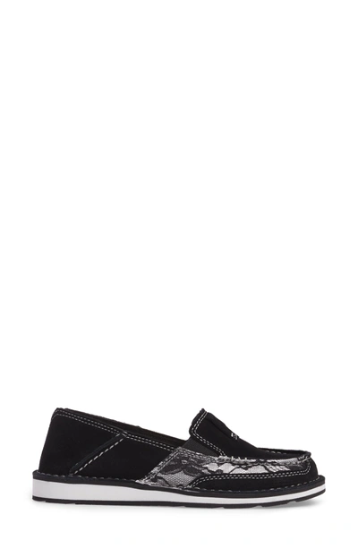 Shop Ariat Cruiser Slip-on Loafer In Black Suede