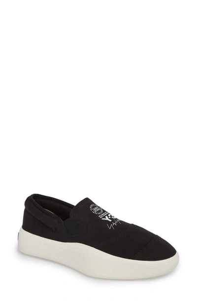 Shop Y-3 Tangutsu Slip-on Sneaker In Black / White / Core White