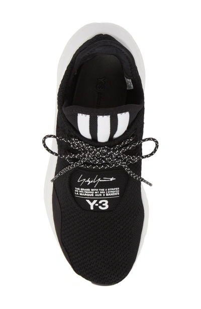 Shop Y-3 Saikou Sneaker In Black / White / Core White
