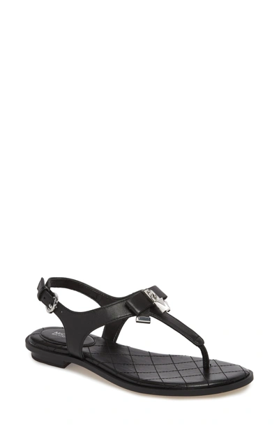 Shop Michael Michael Kors Alice Sandal In Black