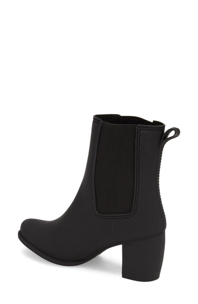 Shop Jeffrey Campbell Clima Chelsea Rain Boot In Black Matte