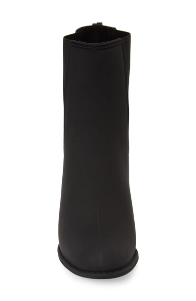 Shop Jeffrey Campbell Clima Chelsea Rain Boot In Black Matte