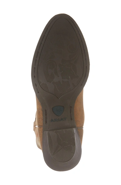 Shop Ariat Desert Sky Western Boot In Vintage Bomber Leather