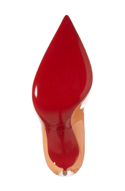 Shop Christian Louboutin 'pigalle Follies' Pointy Toe Pump In Sunset