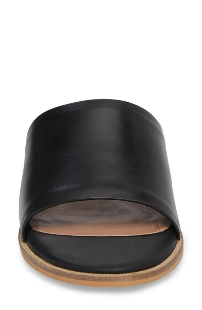 Shop Alias Mae Therapy Slide Sandal In Black Leather