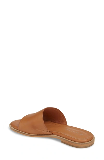Shop Alias Mae Therapy Slide Sandal In Light Tan Leather