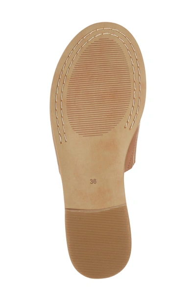 Shop Alias Mae Therapy Slide Sandal In Light Tan Leather