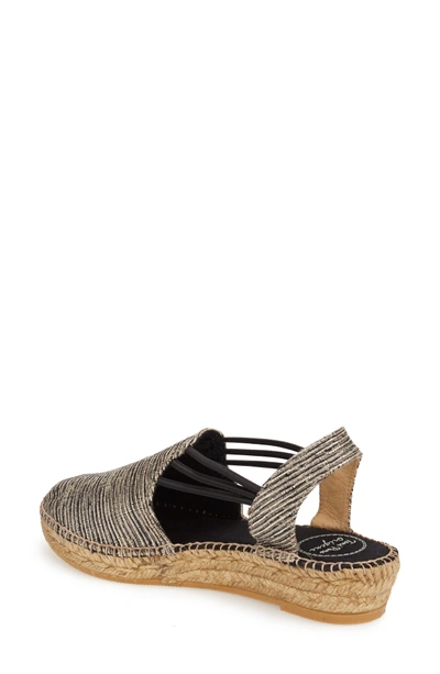 Shop Toni Pons 'noa' Espadrille Sandal In Black Fabric