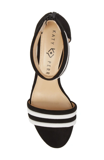 Shop Katy Perry Tube Strap Sandal In Black Suede