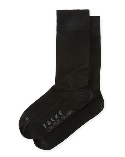 Shop Falke Sensitive Malaga Socks In Black