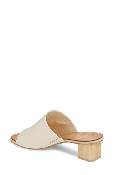 Shop Dolce Vita Kaira Slide Sandal In Ivory Leather