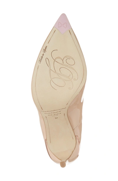 Shop Ted Baker Savio Pump In Nude Patent Leather