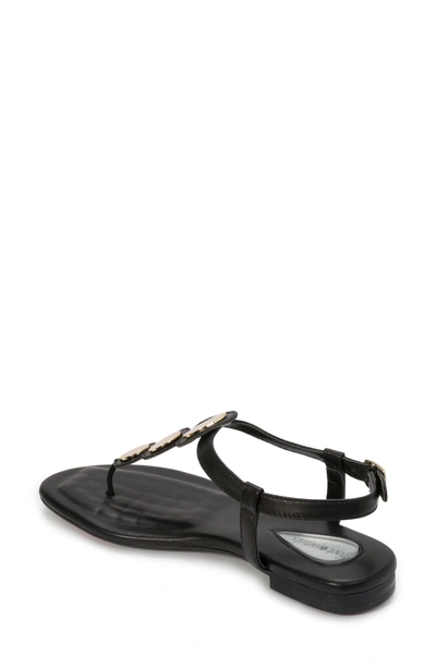 Shop Foot Petals Ellie Sandal In Black Leather