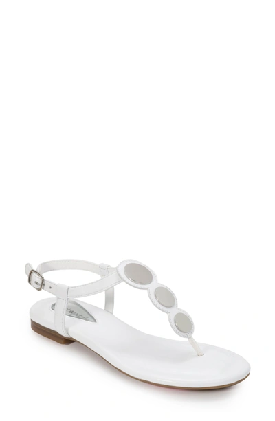 Shop Foot Petals Ellie Sandal In White Leather