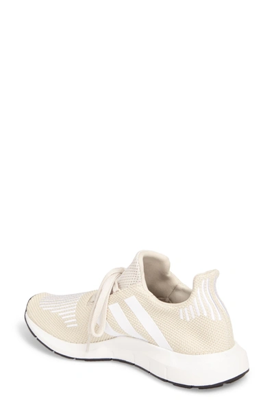 Shop Adidas Originals Swift Run Sneaker In Clear Brown/ White