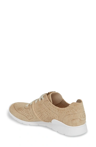 Ugg Women's Tye Stardust Leather Lace Up Sneakers In Gold | ModeSens