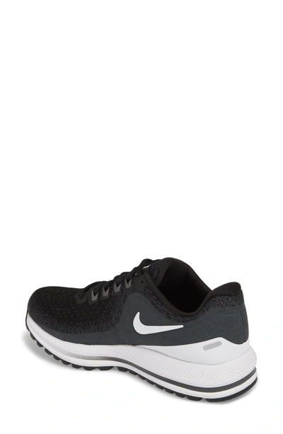 Shop Nike Air Zoom Vomero 13 Running Shoe In Black/ White/ Anthracite