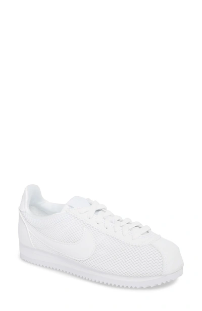 Shop Nike Classic Cortez Premium Xlv Sneaker In White/ White