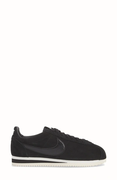 Shop Nike Classic Cortez Premium Xlv Sneaker In Black/ Sail