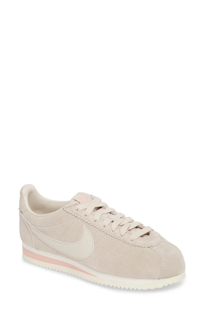 Shop Nike Classic Cortez Premium Xlv Sneaker In Desert Sand/ Desert Sand