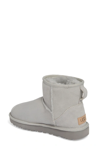 Shop Ugg 'classic Mini Ii' Genuine Shearling Lined Boot In Grey Violet
