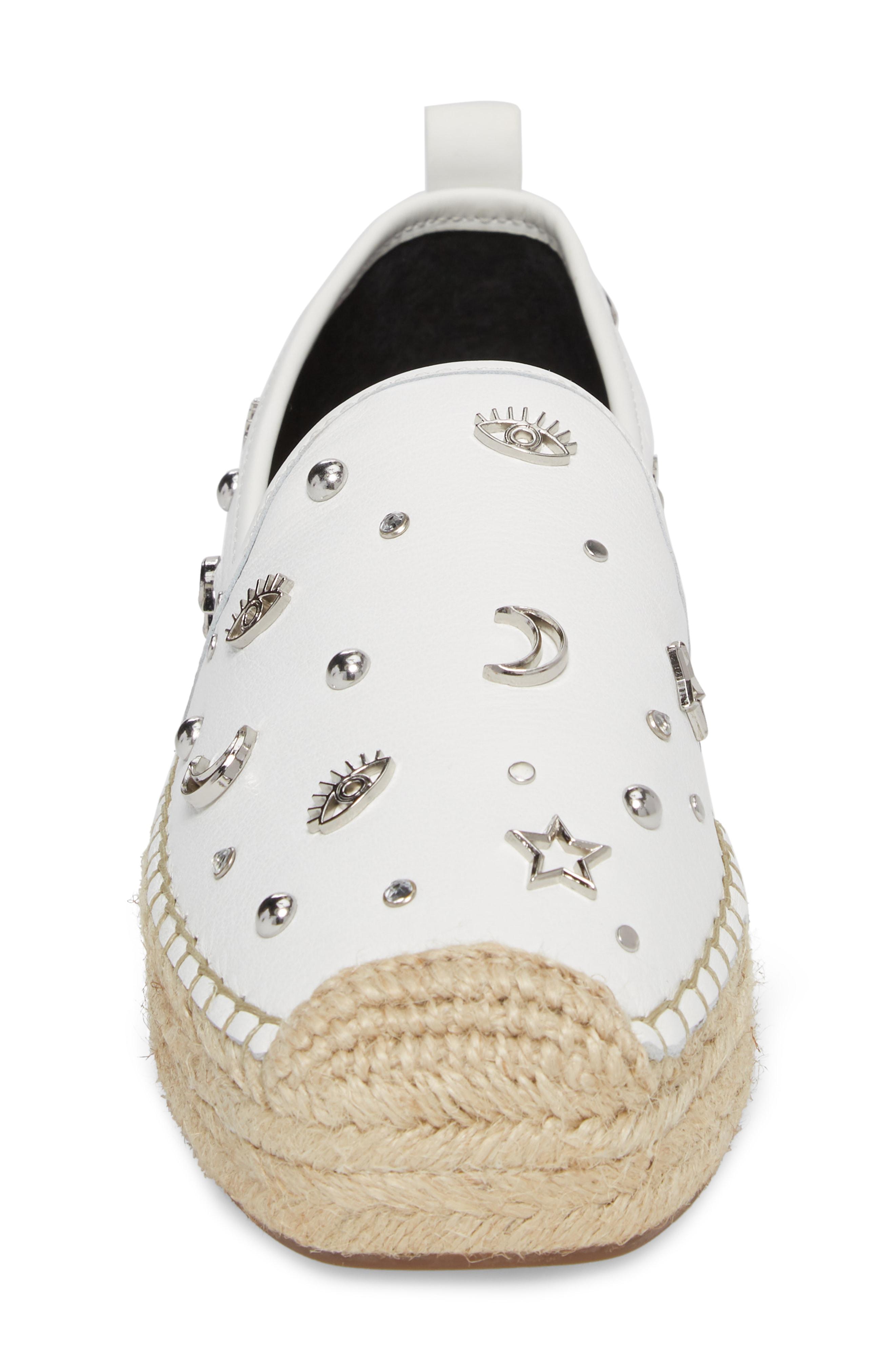 rebecca minkoff beatriz embellished espadrille flat