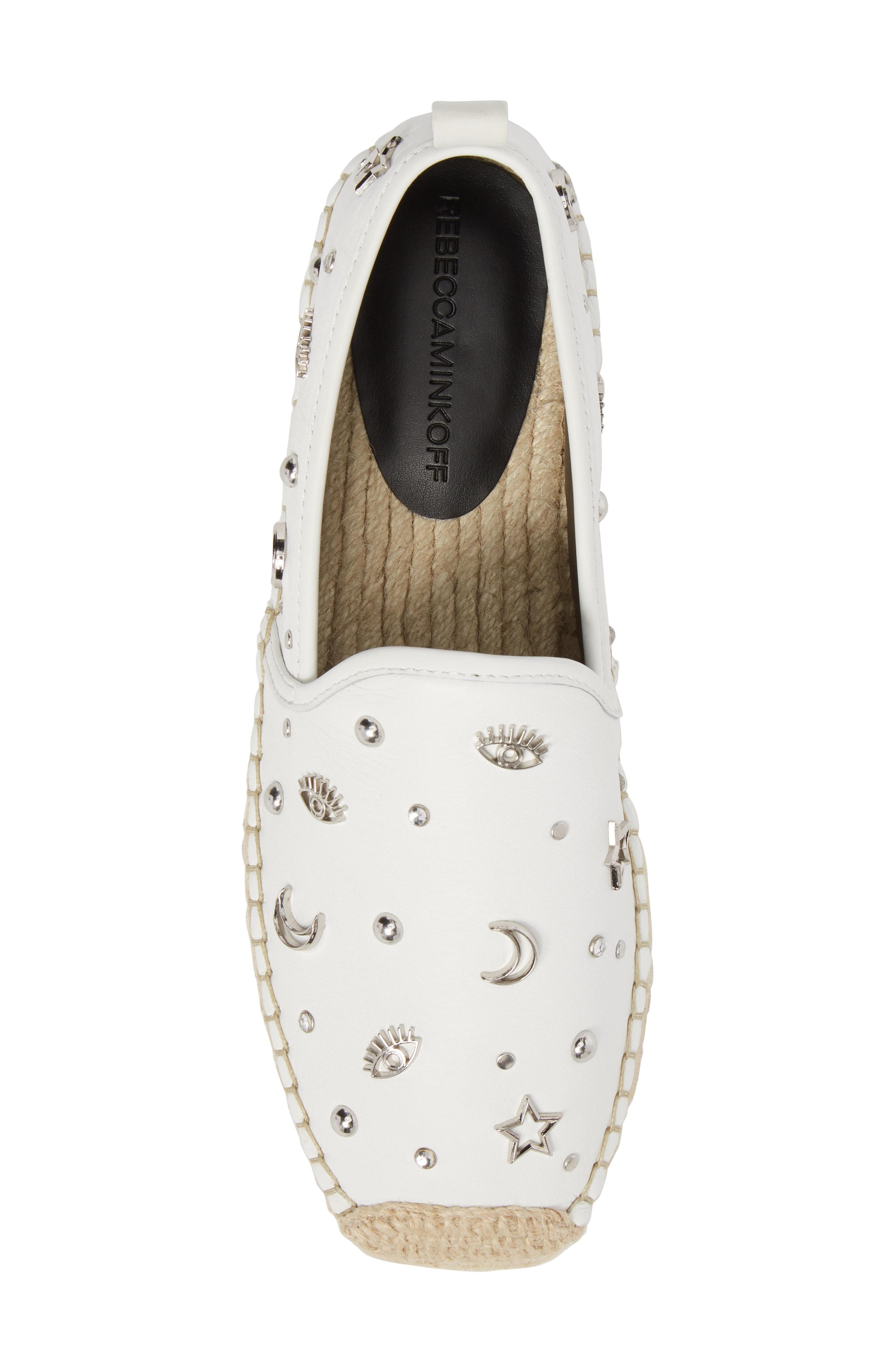 rebecca minkoff beatriz embellished espadrille flat