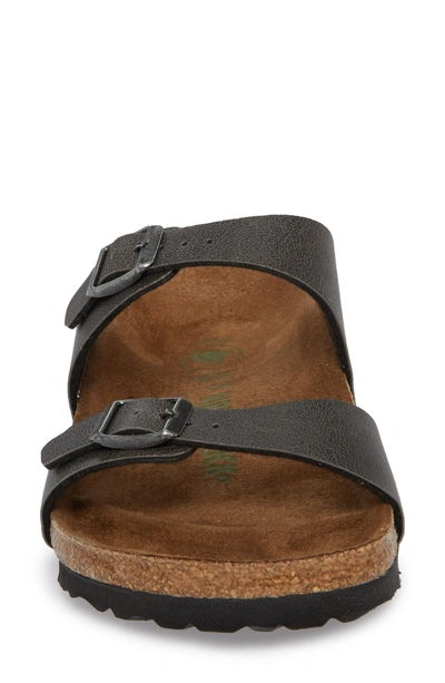 Shop Birkenstock 'sydney' Sandal In Anthracite Leather