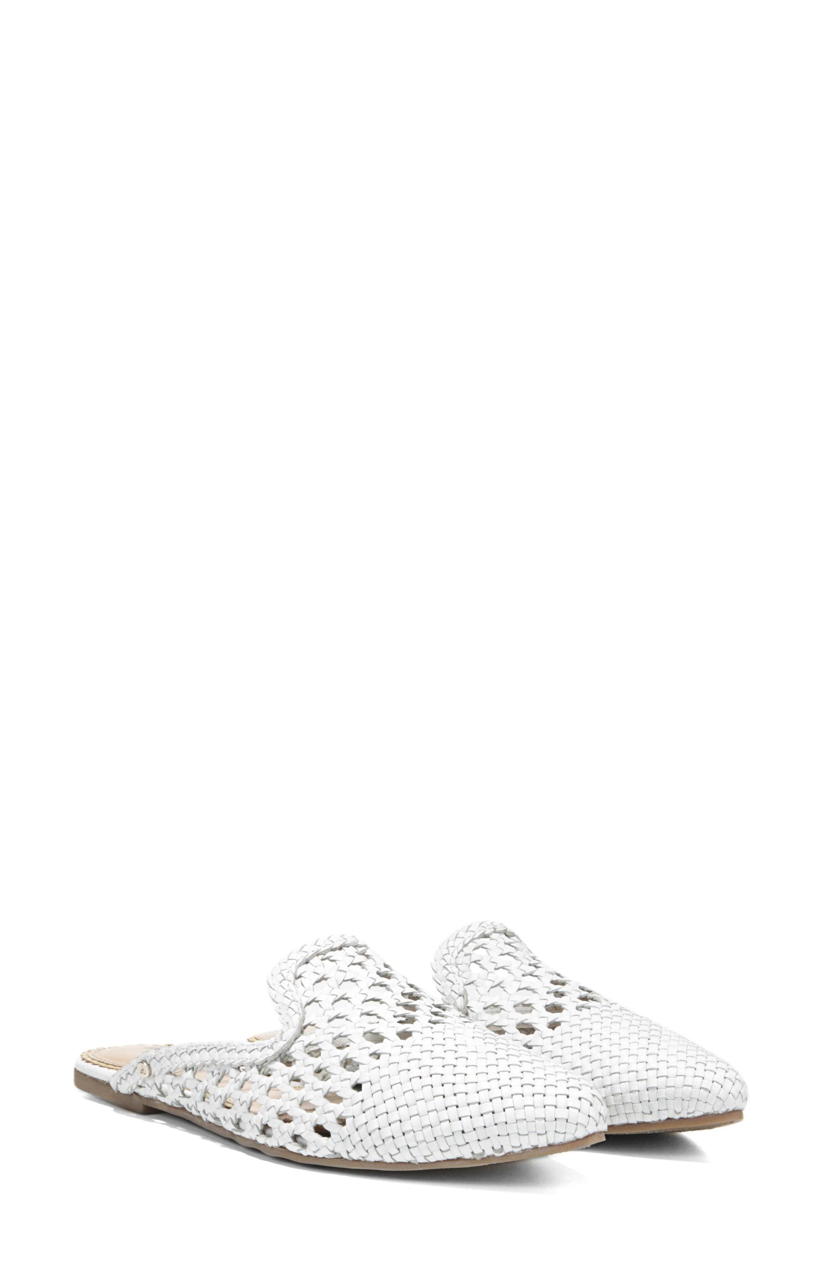 sam edelman navya woven leather slippers
