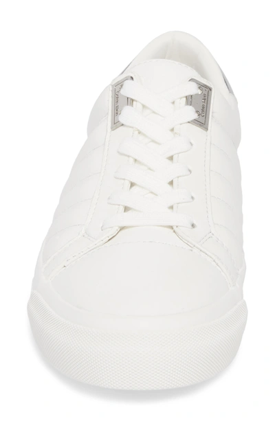 Shop Calvin Klein Vance Sneaker In White Leather