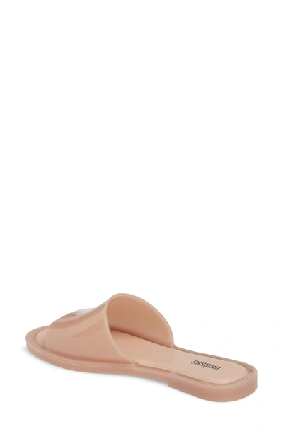Shop Melissa Soul Slide Sandal In Light Pink Matte